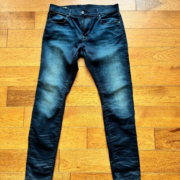 G-Star Revend Skinny Jeans - Dark Aged - Size W36 L34 - Picture 1 of 4